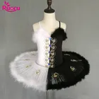 Детская балетная пачка Ruoru для взрослых и девочек, балетные костюмы, костюм черного лебедя, балетное платье, романтичная юбка, пачка