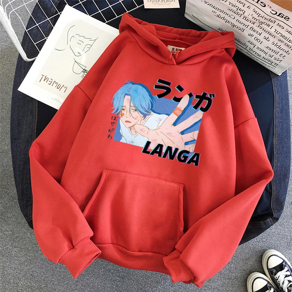 

Fashion Japanese Anime Hoodie Spring and Autumn Simple Sweatshirt Harajuku Men's Streetwear Pullover Hoodie