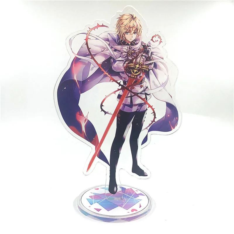 Seraph of the end Yuichiro Hyakuya Mikaela фигурка на акриловой подставке настольное украшение
