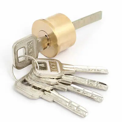 Домашние дверные ворота безопасности вертикальный ключ цилиндр заглушка обод