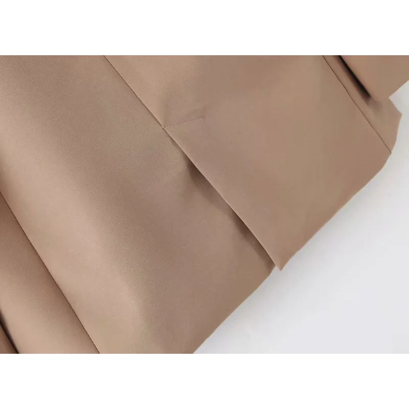 

Vintage women loose long suit jacket new fashion office ladies solid single button causal coat female feminine outwear chic