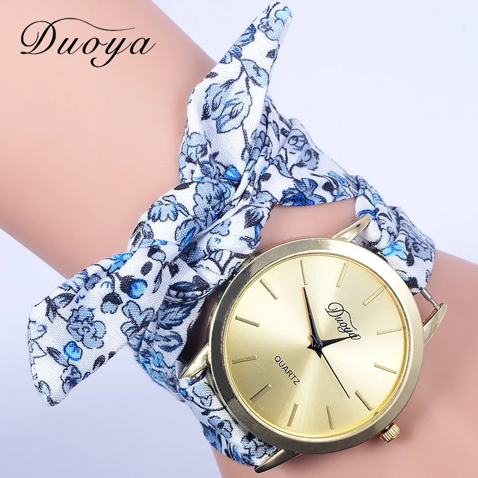 Часы наручные женские с ремешком цветами звездой бантом шарфом для вечеринки