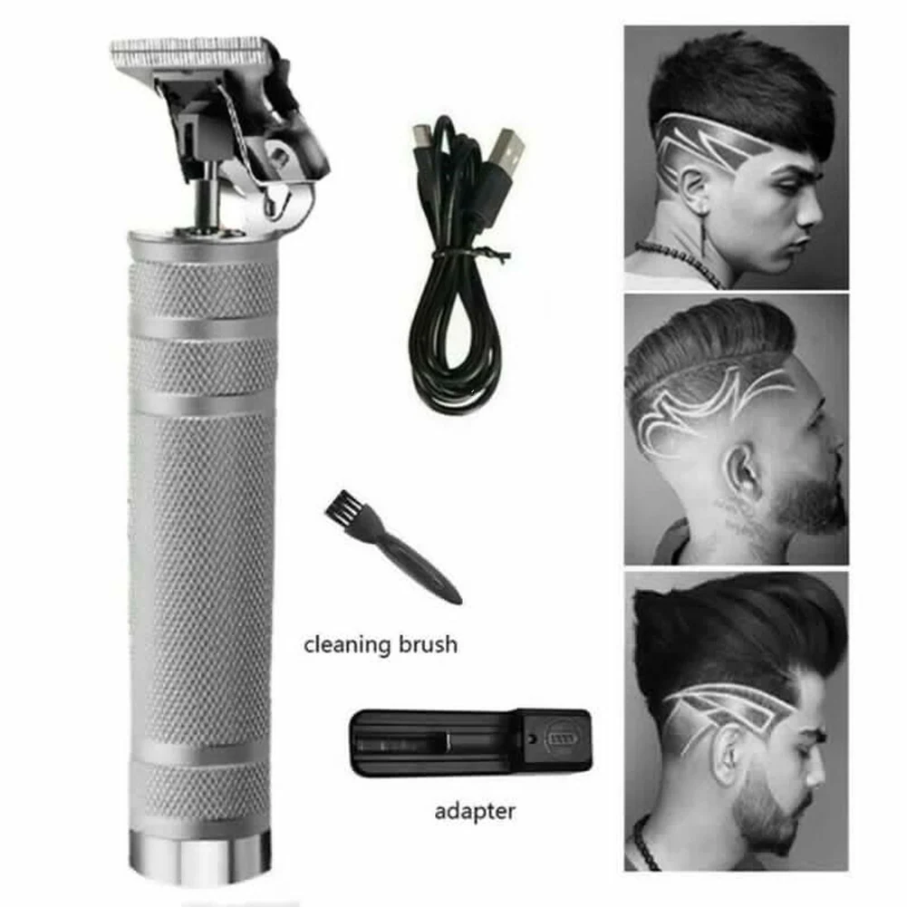

Professional Electric Hair Clipper Home Sculpture Tool Oil Head Carving Trimmer Cordless Shaver Kit