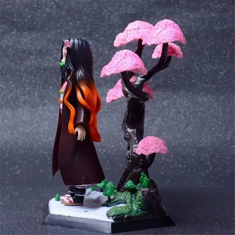 Фигурки аниме Demon Slayer Kimetsu no Yaiba Kamado Nezuko Agatsuma Zenitsu фигурки героев из ПВХ модель