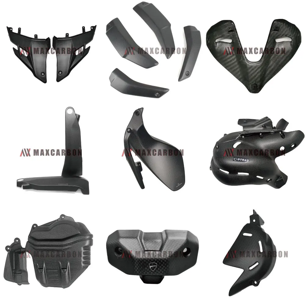 Все аксессуары для мотоциклов Ducati Streetfighter V4 V4S 2020 2021 панель обжима крыла топливные