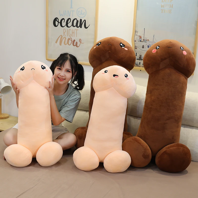 

30-90 cm Ding Ding Long Pillow with a realistic image, womens favorite soft and comfortable private home decoration