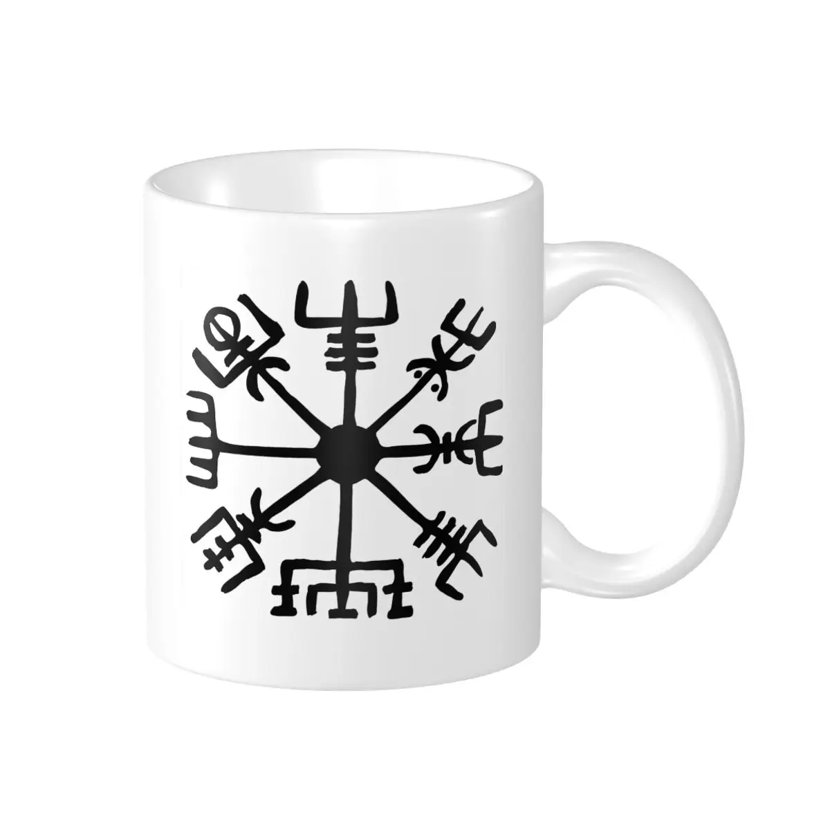 

Promo Vegvisir Vikings Compass Zipper Pouch Mugs Creative Cups CUPS Print Funny Geek R339 multi-function cups