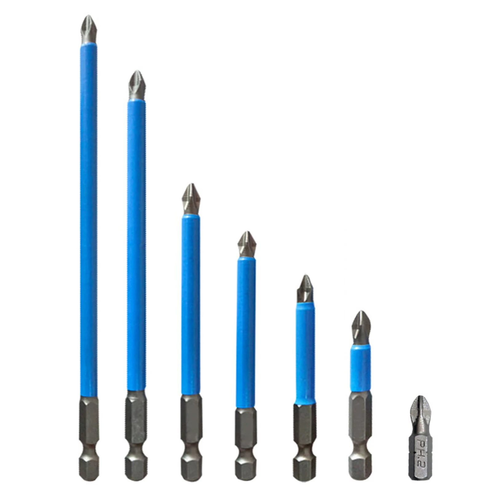 

25 мм-150 мм 1/4 "шестигранный хвостовик подходит Магнитный PH2 дальней досягаемости, электрическая отвертка, биты, точность одной Филипс/крестов...