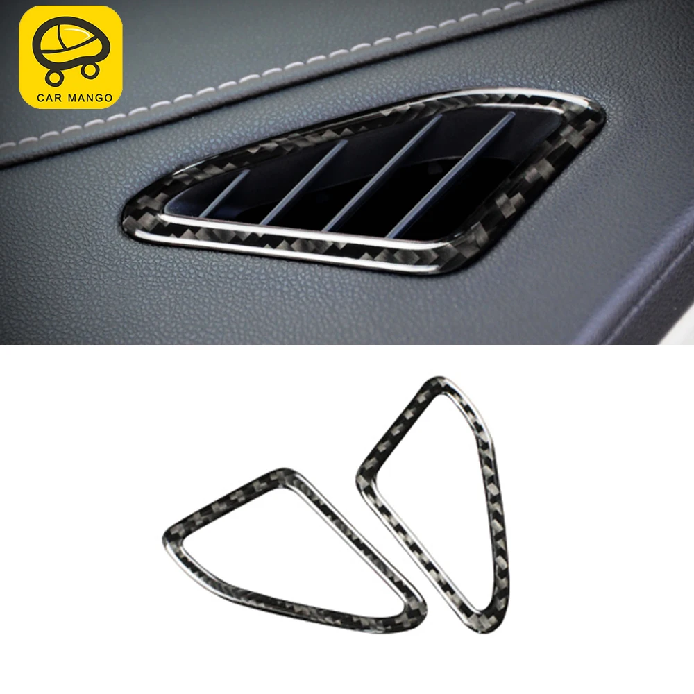 

Автомобильные аксессуары из углеродного волокна для Cadillac ATS 2016-2021, передняя сторона вентиляционного отверстия, Обложка, наклейка, отделка, у...