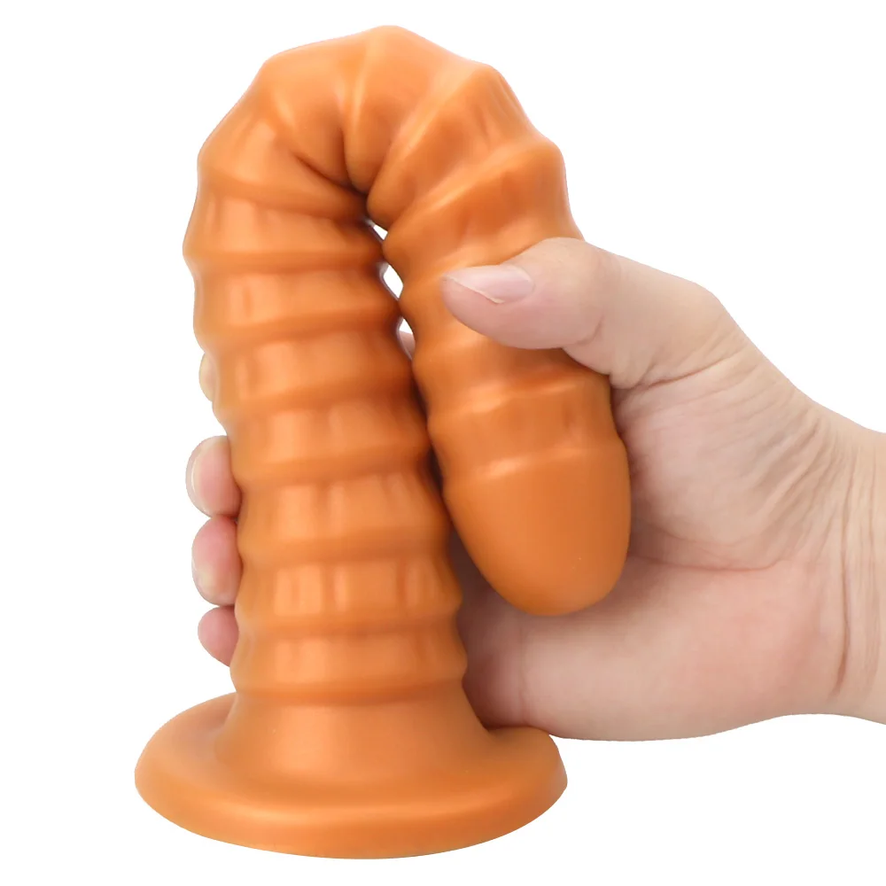 IKOKY Soft Dildos With Strong Sucker Huge Butt plug Adult Products Prostate Massage Super Long Anal Beads Sex Toys for Woman | Красота и