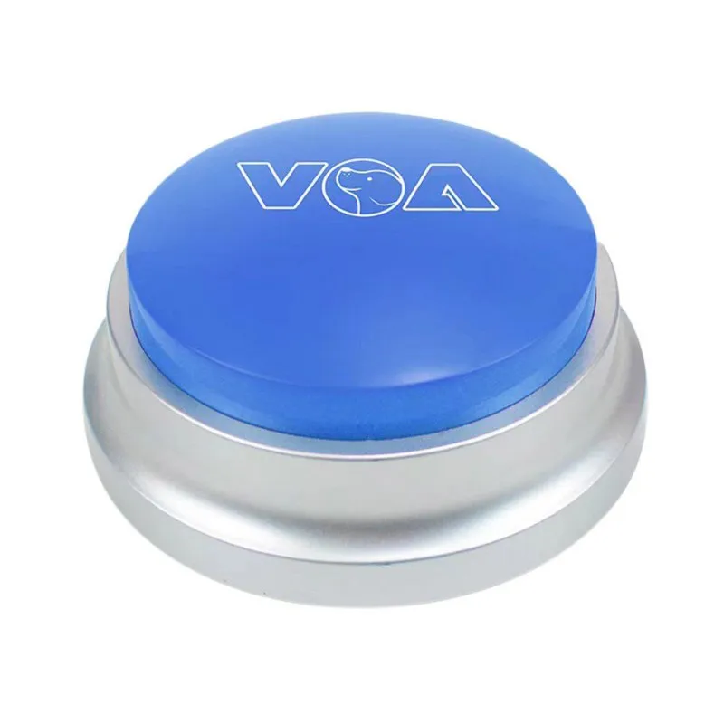 

Pet Dog Voice Button Recording Communicator Portable Voice Recording Sound Button For Pet Dog Interactive Toy Pet Supplies