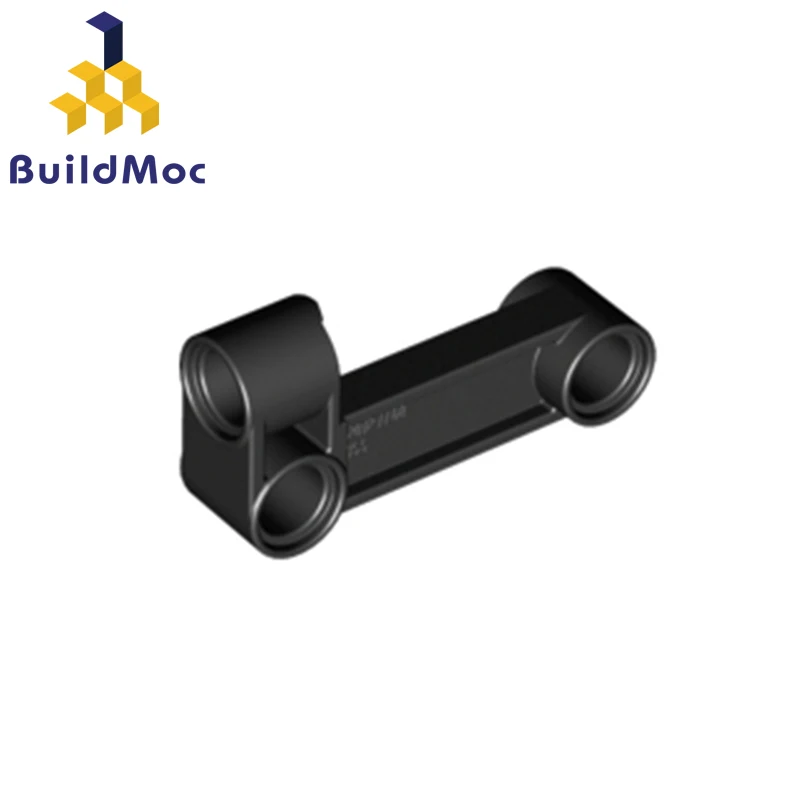 BuildMOC совместимые сборы частицы 11455 высокотехнологичный штифт 2x4 изогнутый для