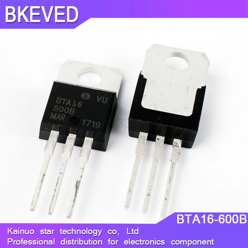 

10pcs BTA16-600B TO-220 BTA16-600 TO220 16-600B BTA16 600V 16A TRIACS new and original