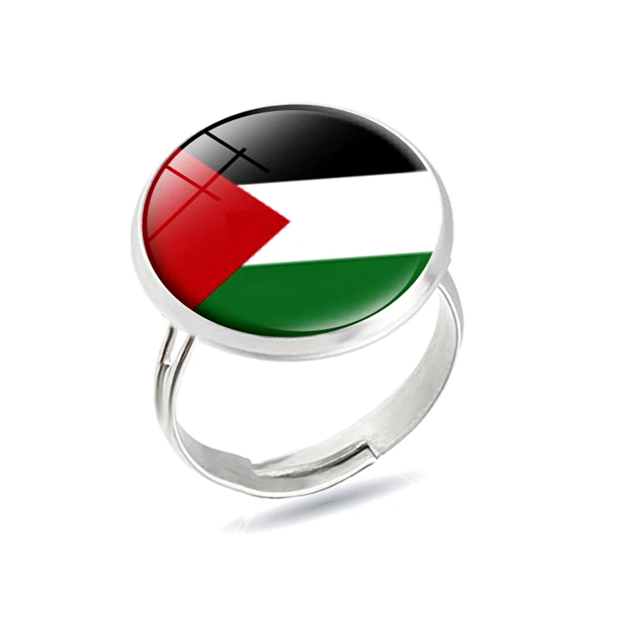 Настраиваемые национальные кольца с флагами турецкие Израиль Саудовская Аравия