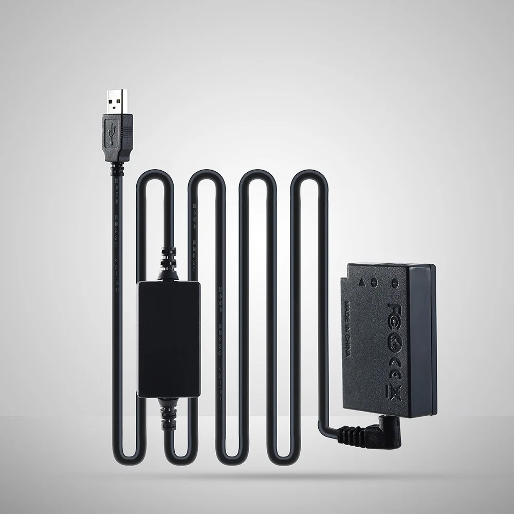 Аккумулятор-муляж LP-E17 USB 5 в 2 А повышающий кабель AC-PW20 адаптер питания постоянного