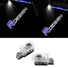 2 шт., Автомобильные светодиодные ламсветильник для дверей Volvo R Design S80 60 S60 S80L S60L V60 V40 XC60 XC90 XC40