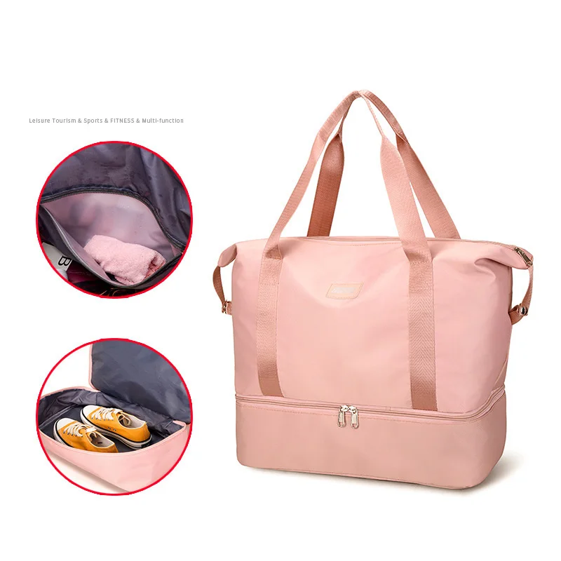 Sports Gym Fitness Yoga Bag Travel Handbags For Shoes Women Men Shoulder Bags Sac De Sport Luggage Duffle Bag Pack XA965WD