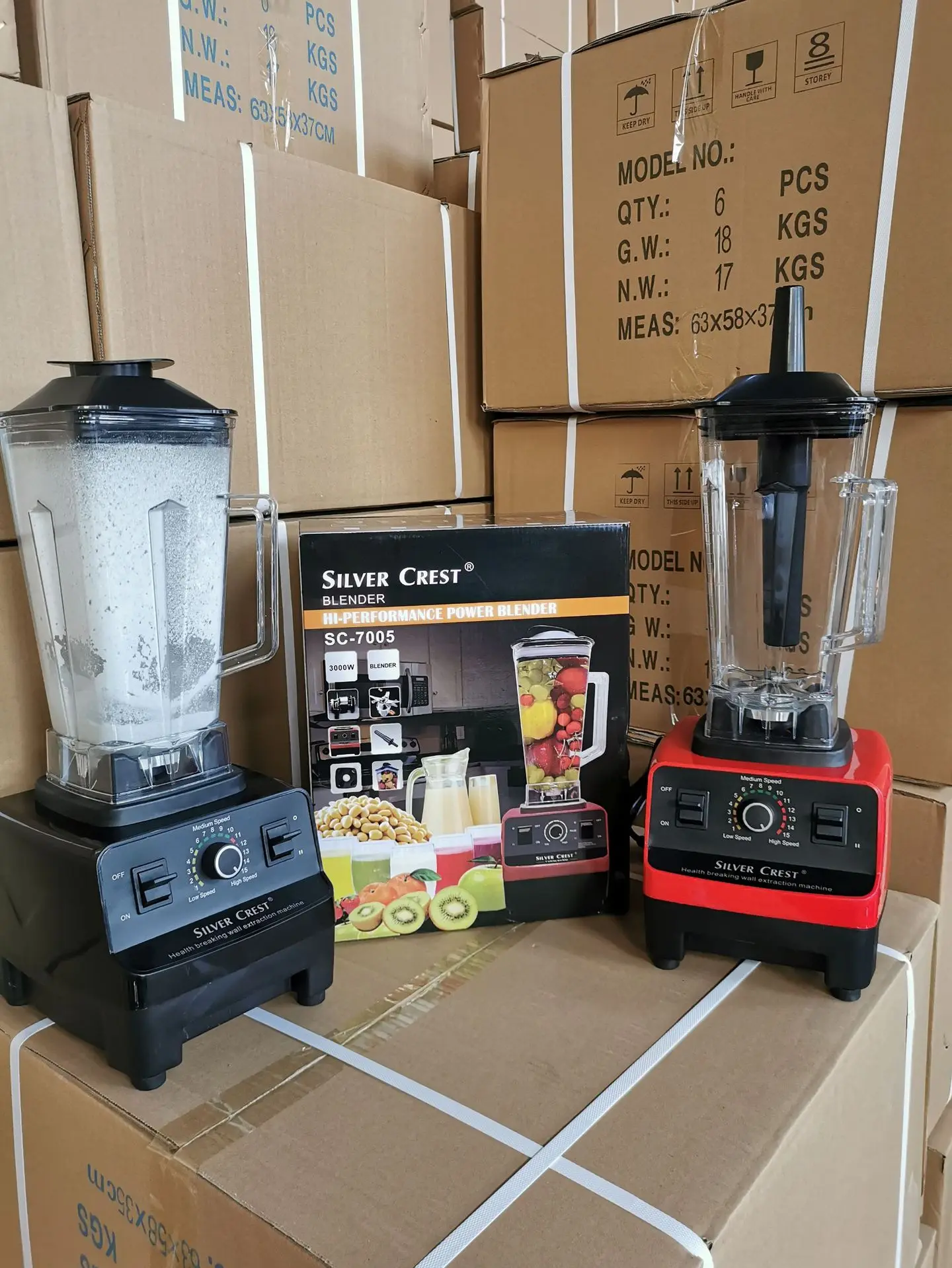 

3000W Powerful Blender High Speed Blenders Food Mixer 2L Fruit Juicer Ice Avocado Smoothie Milkshake Bar Wall Breaking Machine