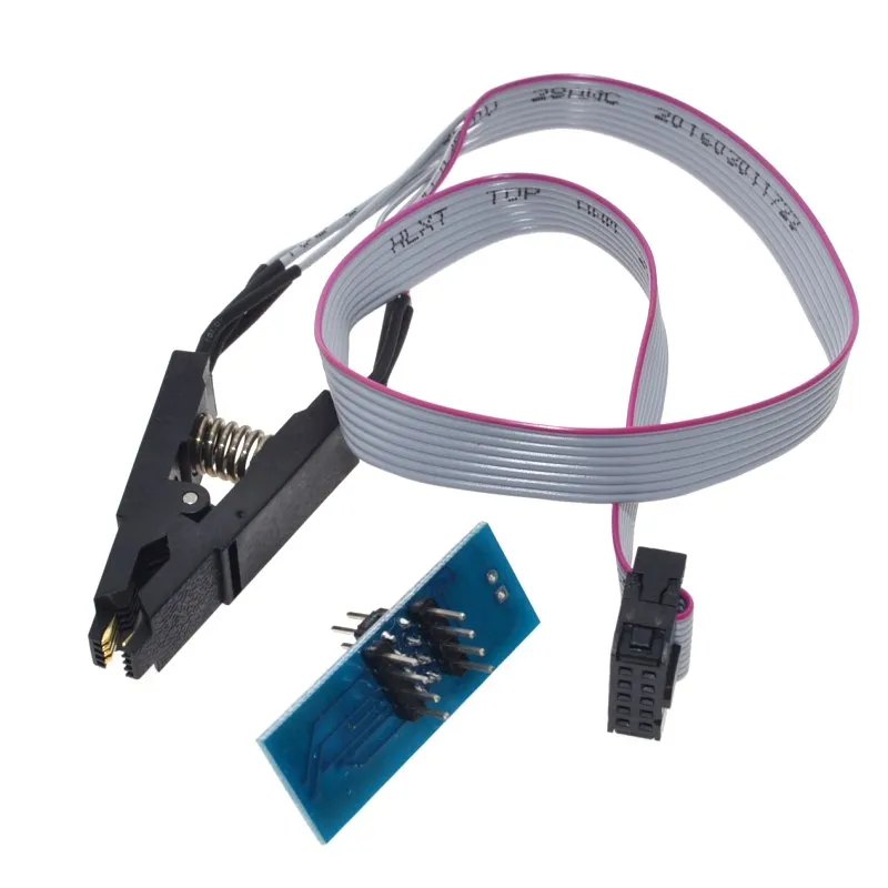 Высококачественный тестовый зажим SOIC8 SOP8 для EEPROM 93CXX/25CXX/24CXX встроенное