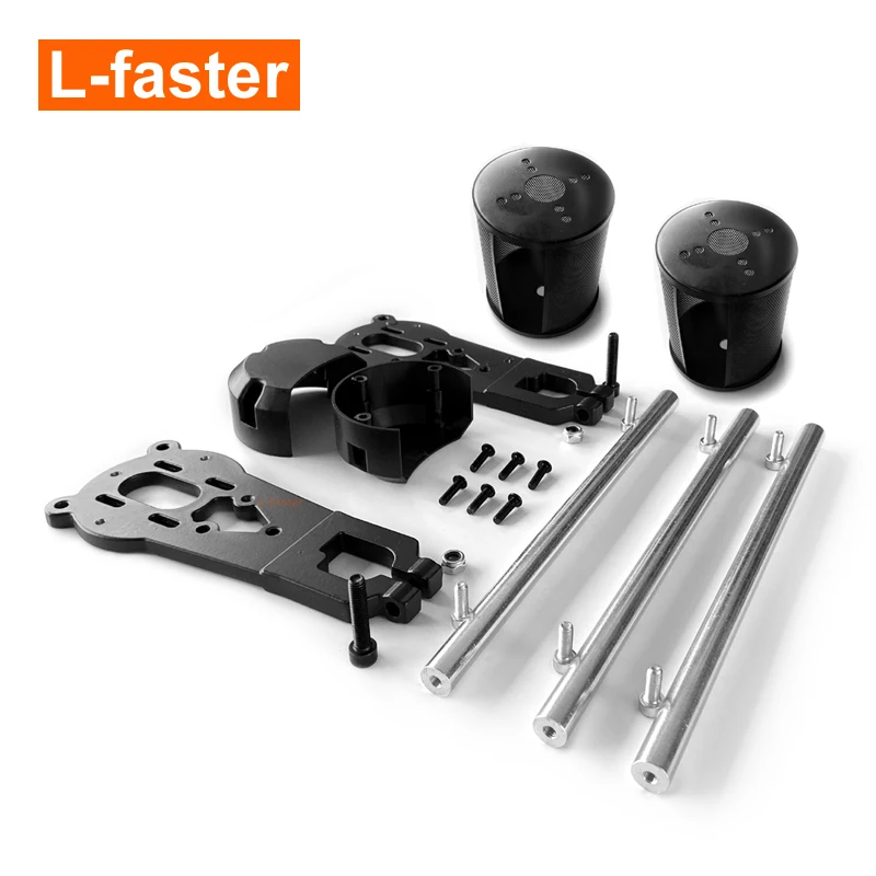 L-faster Upgraded Motor Bracket For Electric Mountain Skateboard With Cover And Belt | Спорт и развлечения