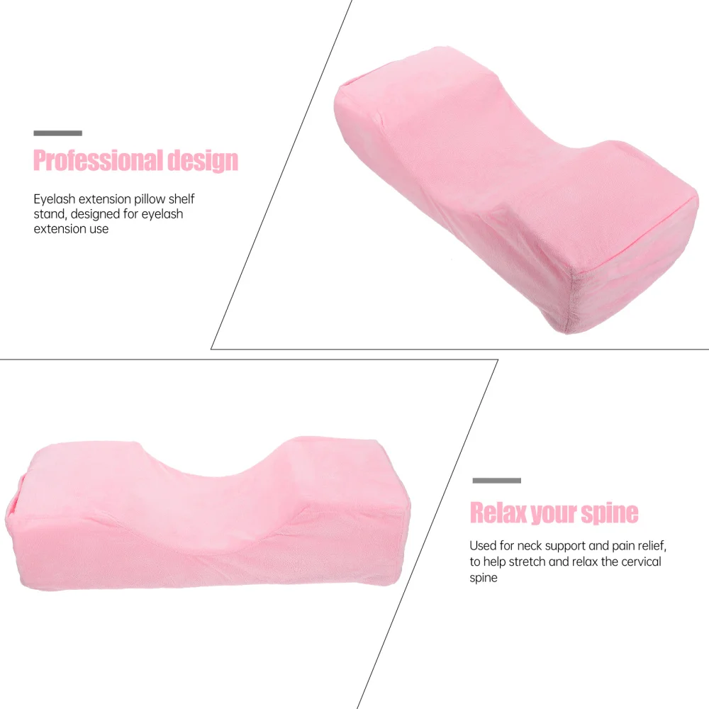 

1Pc Comfortable Neck Support Pillow Curve Pillow U Shape Salon Supplies
