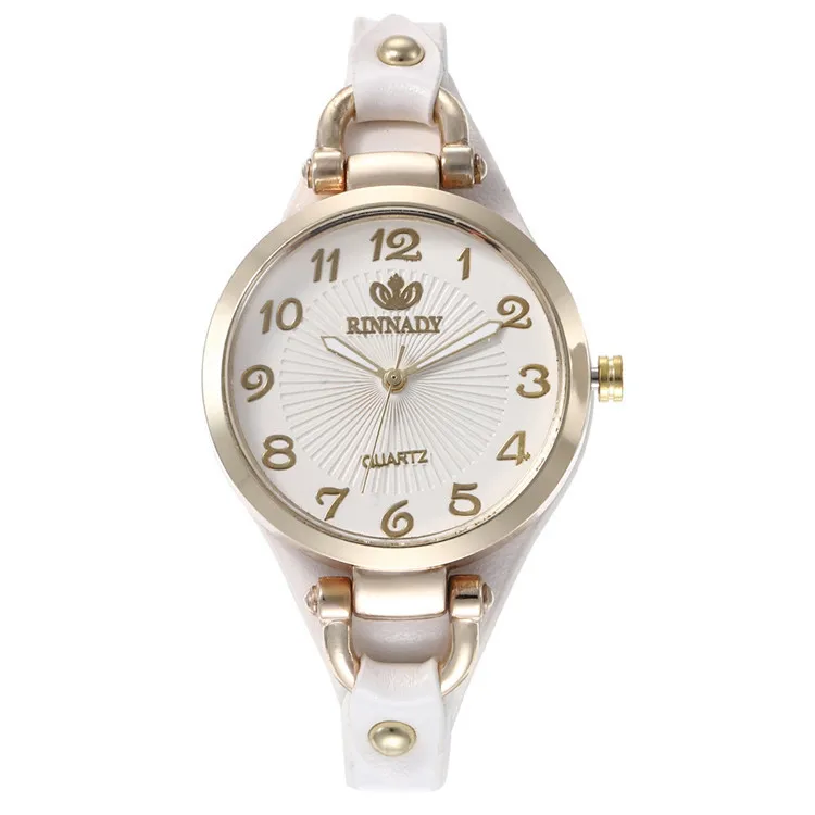 

2020 Promotion New Fashion Belt Series Bracelet Watch Exquisite Multicolor Circular Digital Watches Joker Lady Wrist
