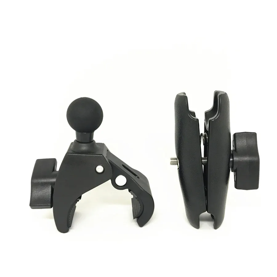 Мотоцикл зажим для руля велосипеда рейку База с 1 дюймов резиновый мяч двойная