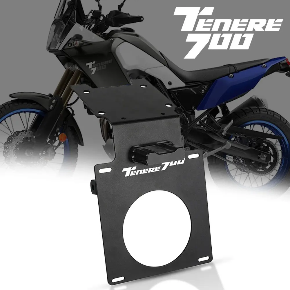 

Motorcycle License Plate Bracket Holder & Rear Fender For Yamaha Tenere 700 Rally T7 Rally XTZ700 /XT700Z Tenere 2019 2020 2021