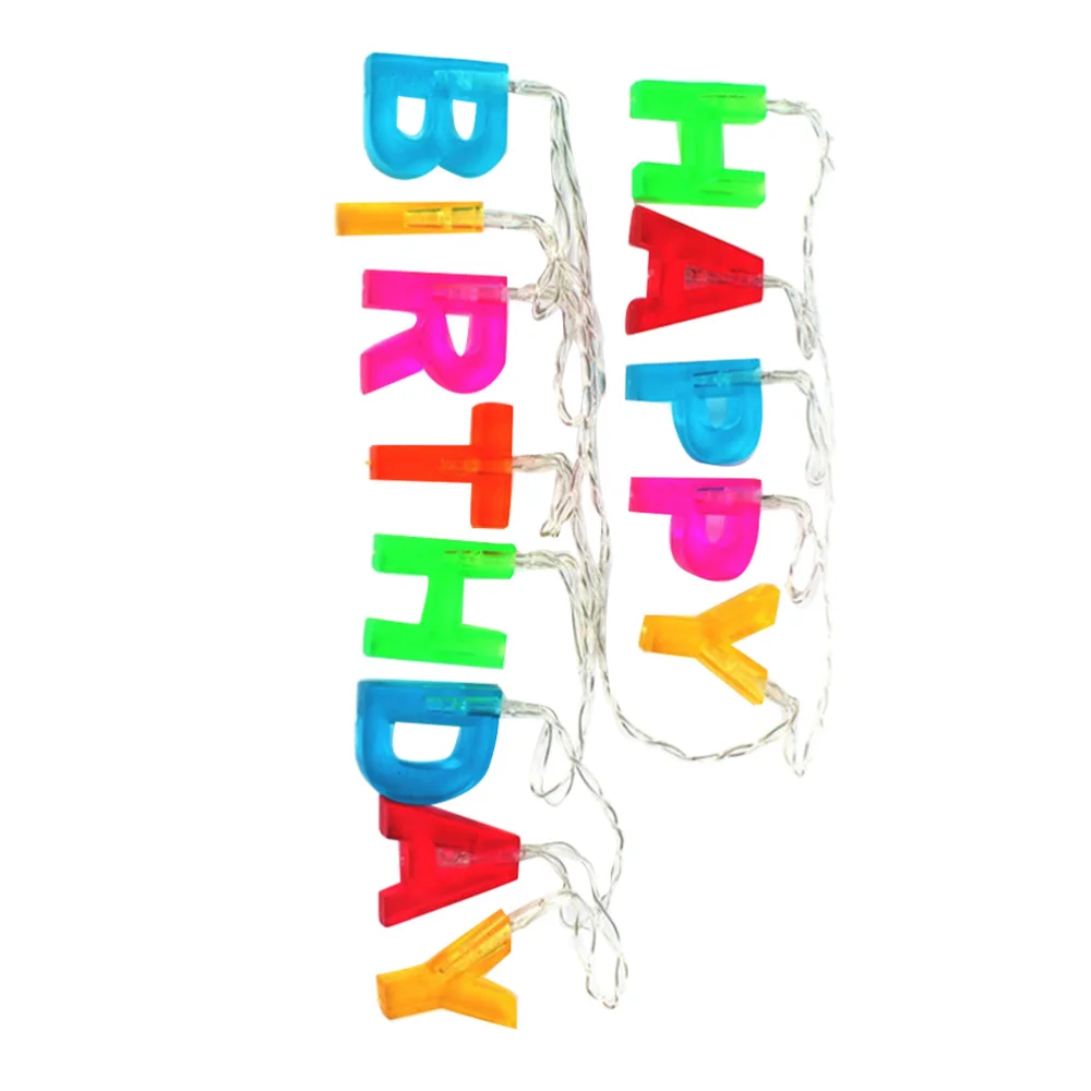 1PC 13M Long LED Letter Lamp String Birthday Party Decorative Creative English Letters for Decor | Дом и сад