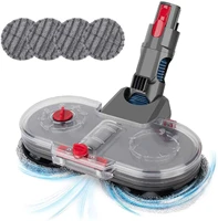 electric mopping vacuum brush and cleaner cleaning cloth for dyson v7 v8 v10 v11 replaceable parts with water tank set