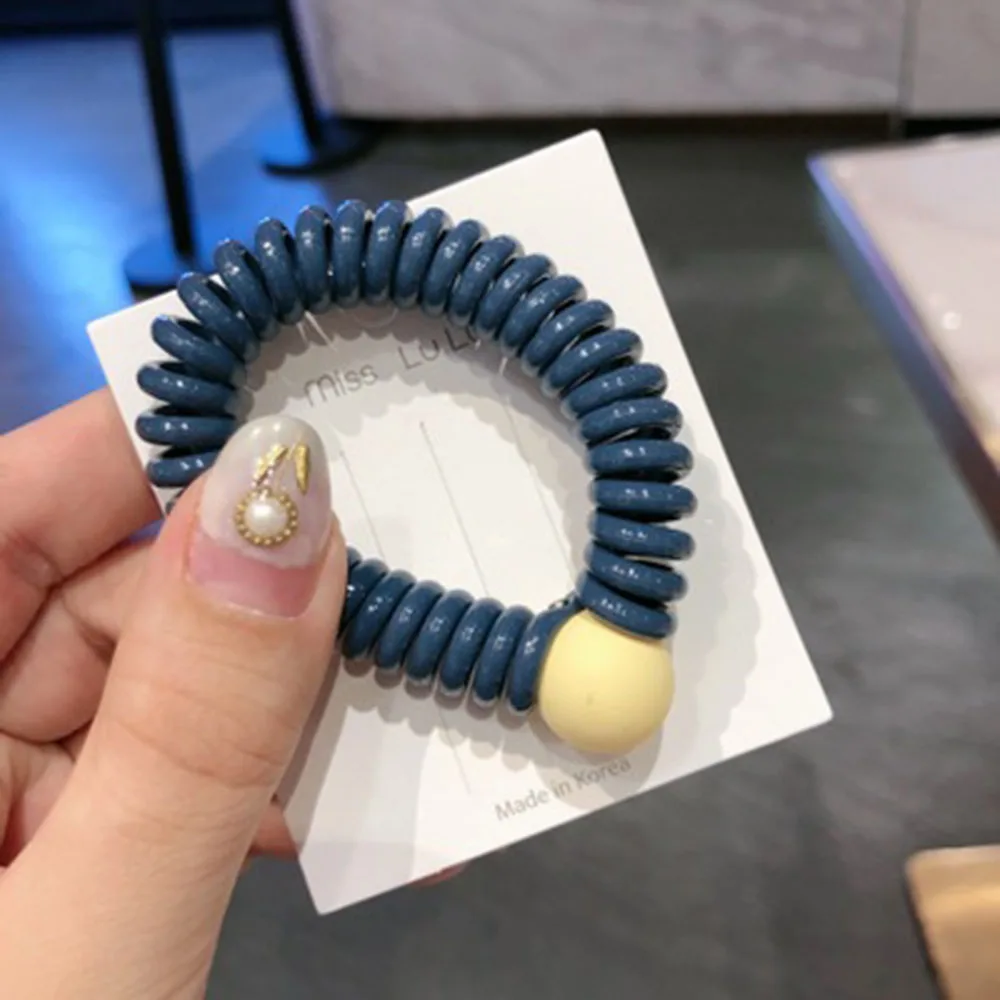 Хит новинка милый корейский кулон в виде горошин веревка для волос матовый