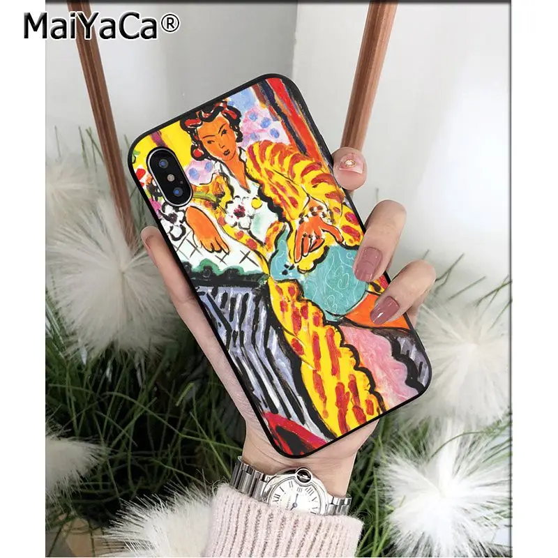Чехол для мобильного телефона MaiYaCa Henri Matisse Art Painting высокого качества Apple iPhone 8 7 6 6S