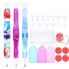 Набор полимерных точечных ручек, аксессуары, швейный инструмент, угловой наконечник для рукоделия, глина, искусственная ручка