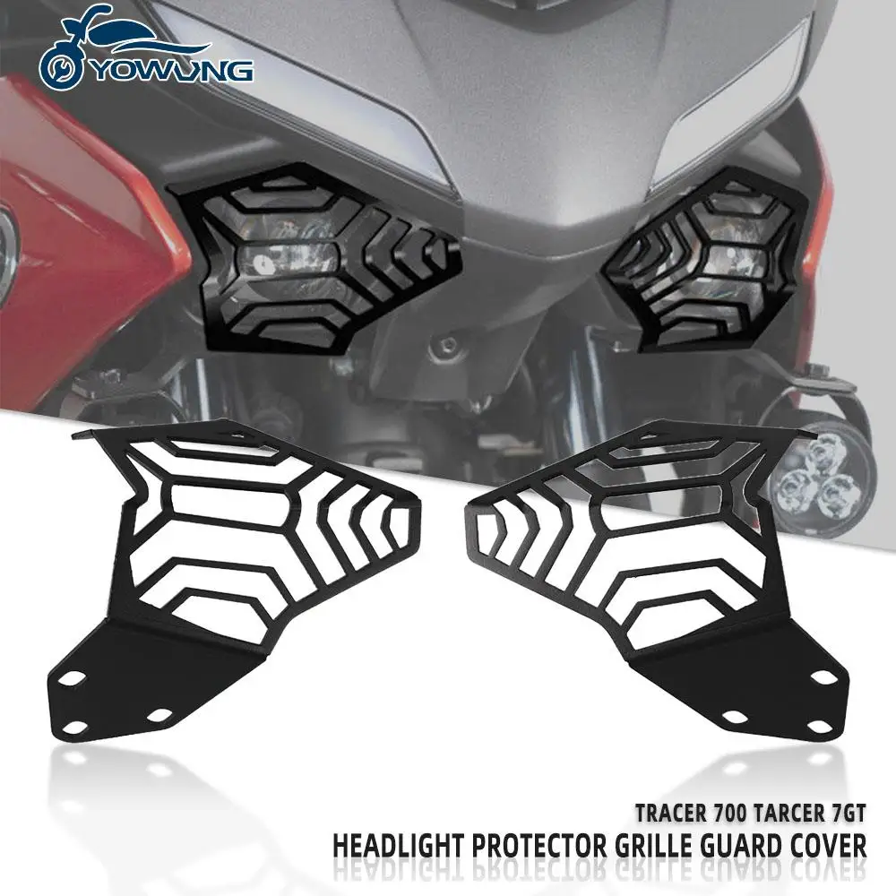 

For YAMAHA TRACER700 Tracer 700 Tracer 7 GT 7GT 2020 2021 Motorcycle Headlight Protector Grille Guard Cover Protection Grill