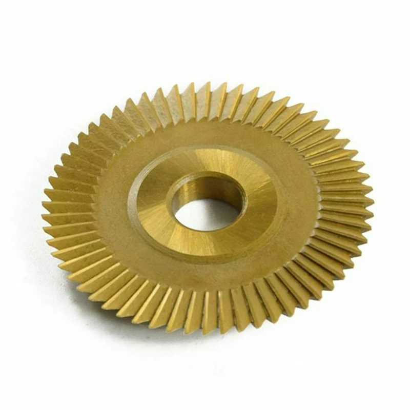 

60*7.3*12.7 Mm 60T Titanium-plated High Speed Steel Milling Cutting Equipment