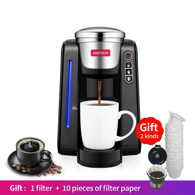 HiBREW Капсульная кофемашина K-Cup brewer Kcup автоматическая кофеварка с одной чашкой |