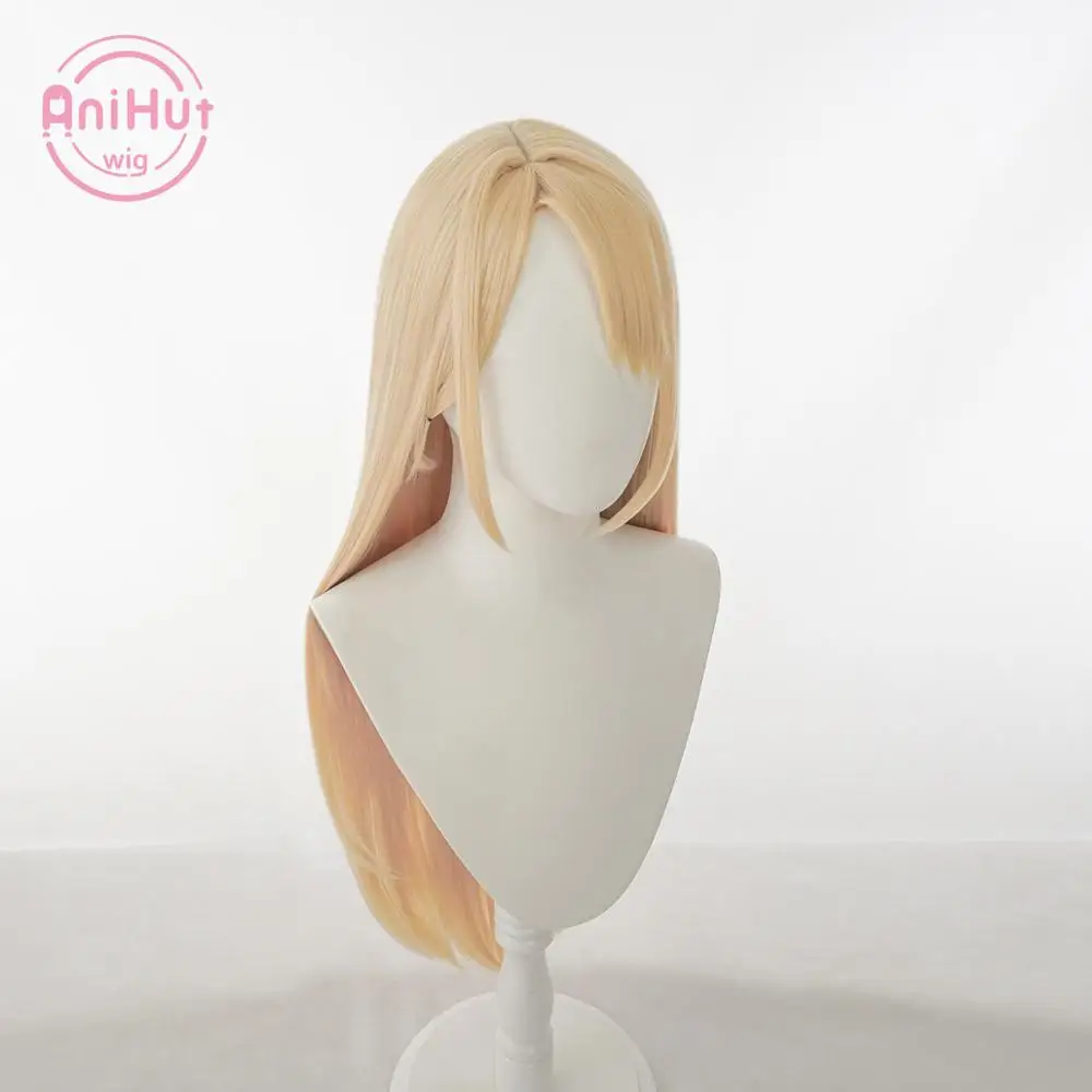 【AniHut】Kirigaya Touko Wig BanG Dream! Morfonica парик для косплея синтетические женские светлые