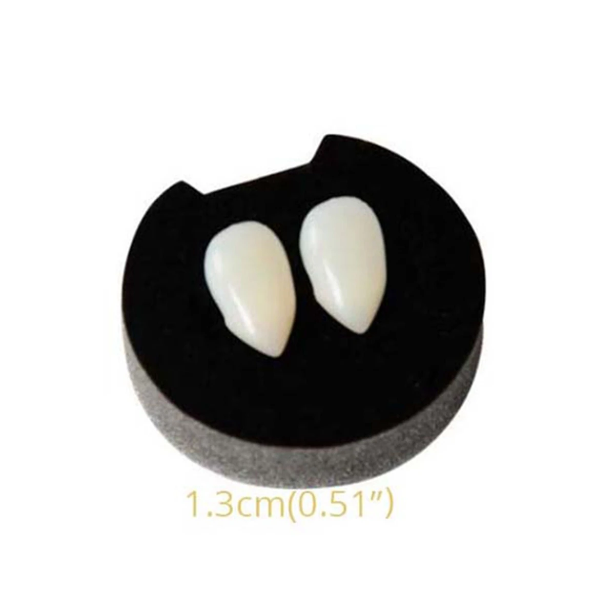 

Scary Fake Vampire Teeth Dentures Props Halloween Decoration for Home Teeth Granular Teether Solid Terror Halloween Party DIY