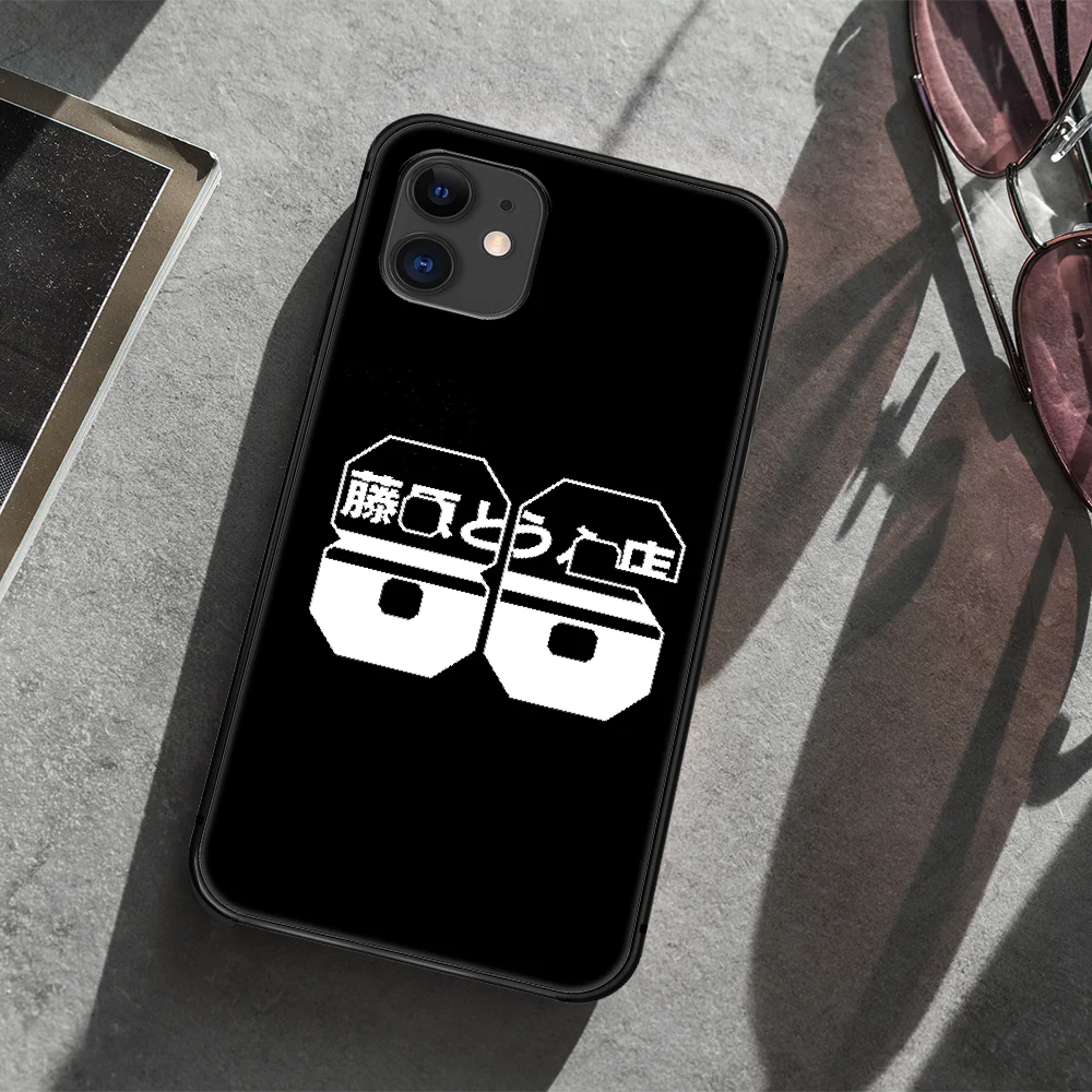 

Japan manga anime Initial D Phone Case Cover Hull For iphone 5 5s se 2020 6 6s 7 8 12 mini plus X XS XR 11 PRO MAX black Funda