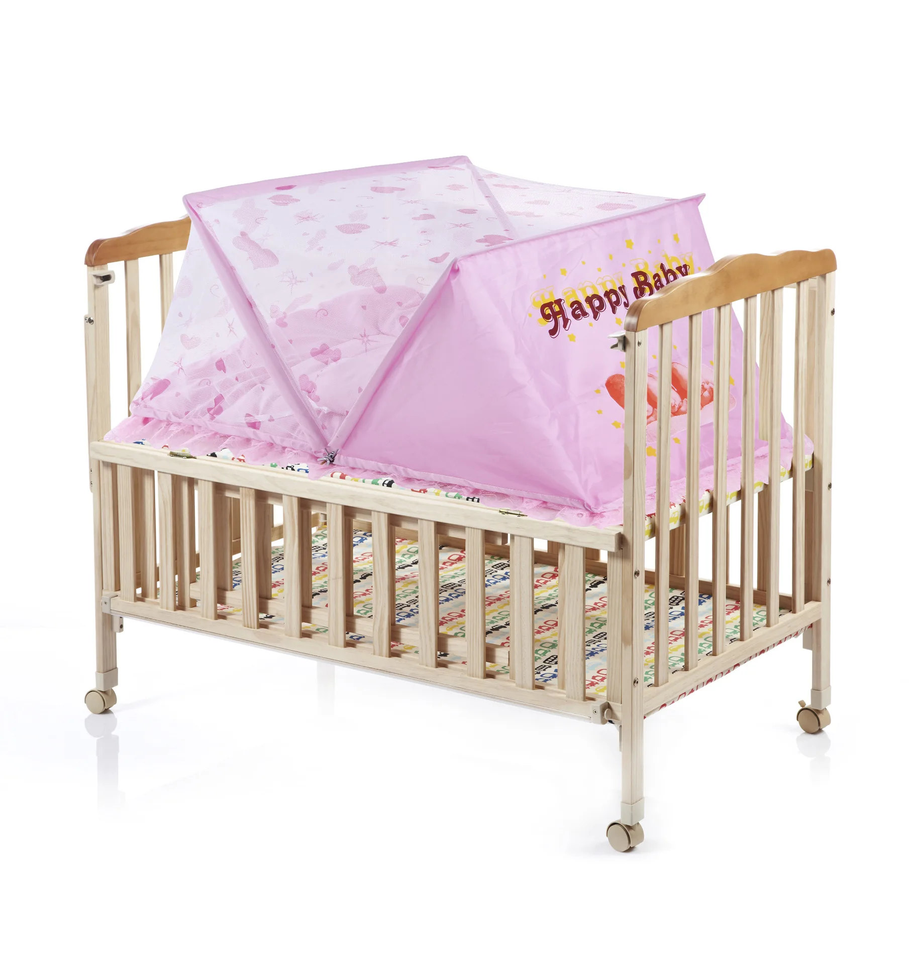 

Baby Bed Portable Foldable Baby Crib With Netting Newborn Sleep Bed Travel Bed Mosquito Net Baby Bedding