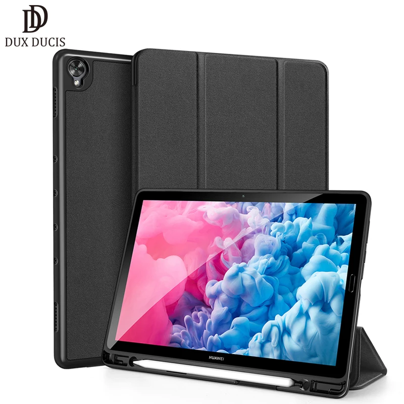 

Чехол для Huawei MediaPad M6 10,8, умный кожаный флип-чехол с держателем для карандашей для MatePad 10,8 Dux Ducis