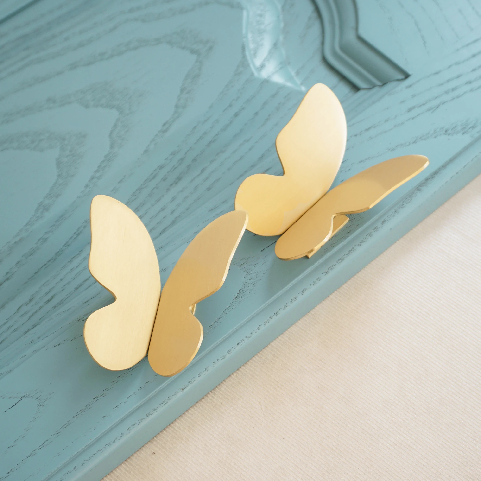 1 шт. бант и Медь дверь тянет комод ящиков Ручки латунь шкаф Cuoboard ручка уникальные