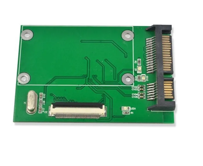 T CE ZIF 40Pin 1.8" SSD to SATA 7+15 22Pin ATA HDD Hard Disk Drive Adapter Converter with Tracking number | Электроника