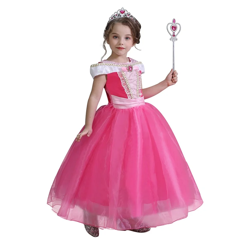 

Sleeping Costumes For Girls Princess Dress Halloween Cosplay Girls Dress Children Birthday Party Dress Up Vestidos