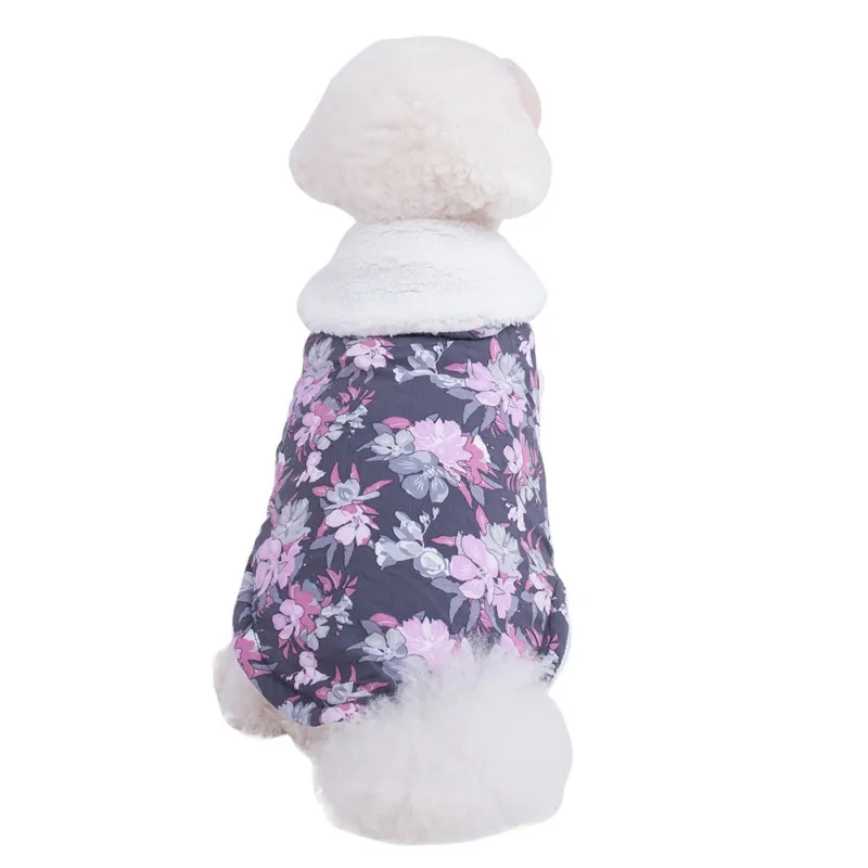 Новинка 2020 одежда для собак зимние куртки костюм теплый флисовый жилет маленькая