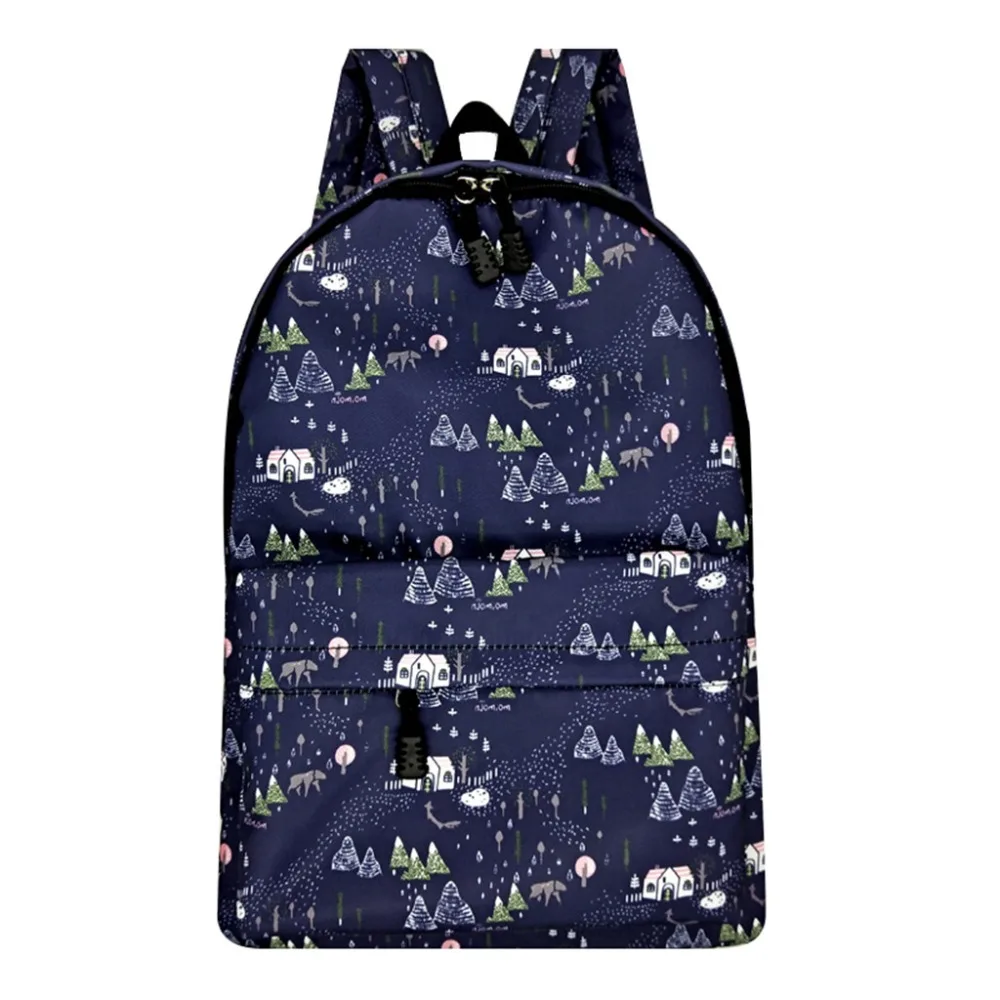 

Backpack Women Student Solid Color Canvas Backpack School Bag For Teenager Girls Fashion Softback Travel College Style Backpack