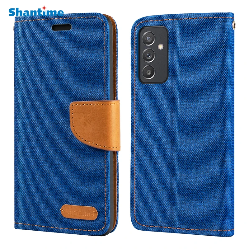 

Чехол-бумажник из кожи Оксфорд для Samsung Galaxy A82 с мягкой задней крышкой из ТПУ, Магнитный флип-чехол для Samsung Galaxy Quantum2