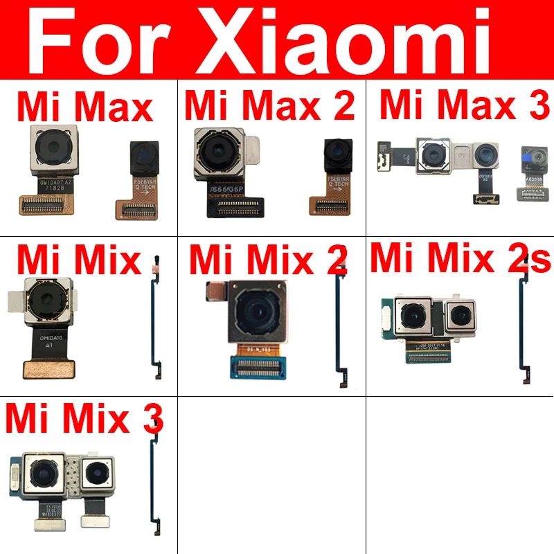 Передняя и задняя камеры для Xiaomi Mi Mix 2 2S 3 маленькая передняя большая камера Max