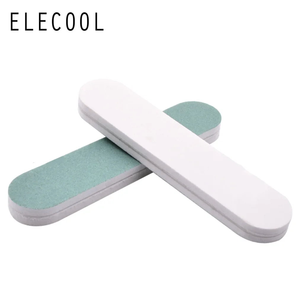 ELECOOL 2 шт. профессиональная красочная пилка для ногтей буфер Полировочный блок