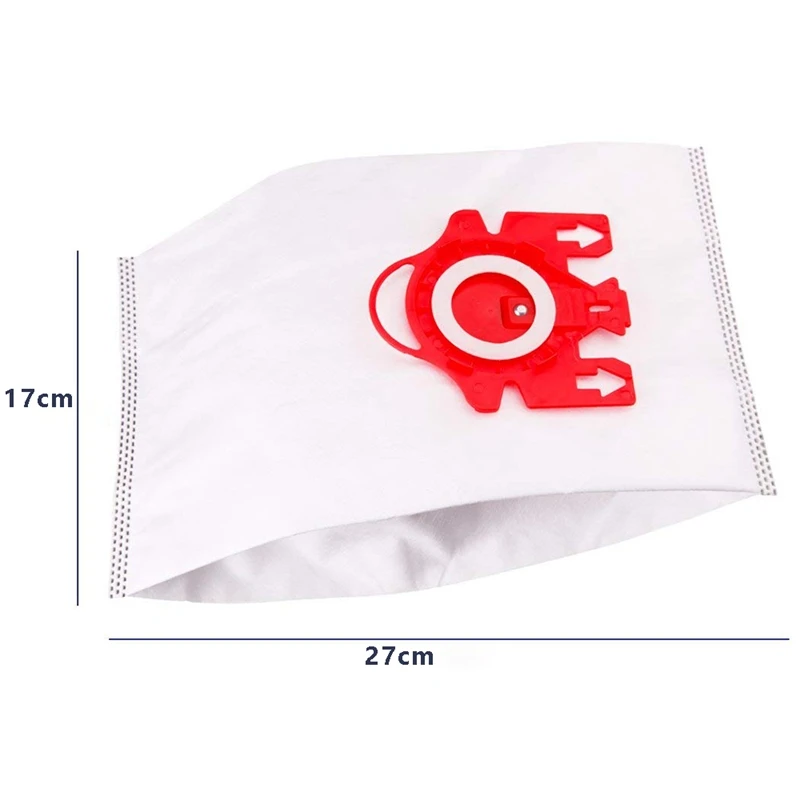 

Replacement Airclean 3D Efficiency Dust Bag for Miele FJM Vacuum Cleaner Dust Bags Filters (8 Bags + 8 Filters)